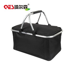 Wholesale high quality custom OEM reusable picnic thermal insulated supermarket cooler bag, cooler bags