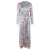 Import Wholesale high quality flower Dresses Women Long sleeve Party Dress from China