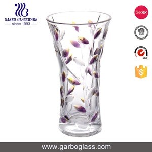 Wholesale Home Decorative Clear Flower Glass Vase factory