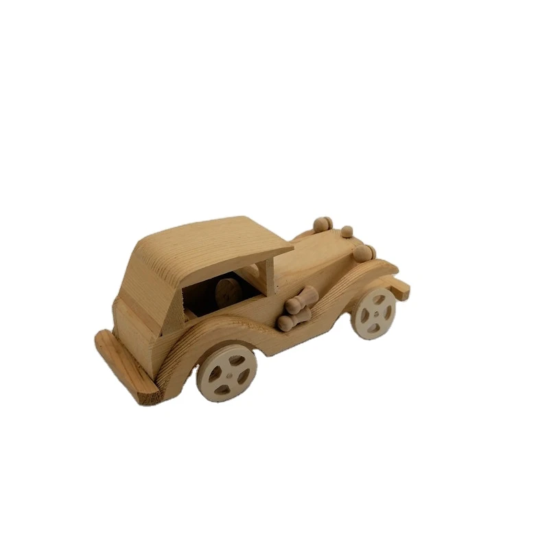 wholesale kids diy wooden toy car gift wood toys wooden children toys