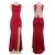Import Wholesale Luxury Spaghetti Strap Sexy Women Long Gowns Evening Dress from China