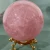 Import Wholesale natural crystal polished rose quartz sphere ball fengshui healing stone crystal crafts f from China