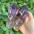 Import wholesale natural rough raw dark purple amethyst quartz crystal points from China