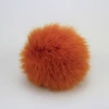 wholesale Plush faux fake Fur pom poms in animal fur in winter knitted hats 13CM-16CM custom your size
