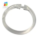 Wholesale Popular plastic curtain rings