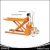 Import Wholesale price 1T Removable Electric Pedal Scissor Lift Pallet Truck pallet jack from China