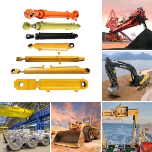 Wholesale Price OEM Factory Forklift Mini Excavator Single Double Acting Telescopic Piston Tie Rod RAM Steel Custom Hydraulic Cylinder Manufacturer in China