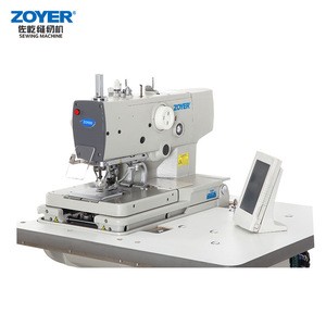 Wholesale Products Industrial Lace Eyelet Buttonholing Sewing Button Mounting Machine