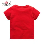 wholesale top fashion cheap red cool kids t shirts for child boy