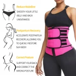 Wholesale Weight Loss Workout Neoprene Double Belt Waist Trainer Shaper Slimming Belt