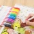 Import Wholesales 24 Colors Washable textile and fabric Brush Marker pens from China