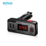 Wireless Car Radio Stereo MP3 Player Bluetooth Handsfree Car Kit FM Transmitter with Dual USB