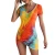 Import Women Casual Cuffed Twist Hem Tie Dye Summer t-shirt Dresses from China