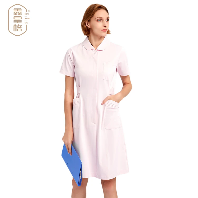 Womens Short Sleeve Clinic Uniforms Set Hospital Nurse Dress nurse hospital uniform