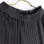 Import Women&#x27;s autumn and winter simple business lady pleated waist mid-length modest skirts women from China