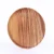 Import wooden cheese serving platter round wood acacia wood dinner plates from China