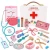 Import Wooden  Pretend Doctor Play Set Medical Kit Toy from China
