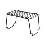 Wrought iron kitchen multifunctional superimposed simple space-saving storage rack