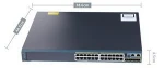 - WS-C2960S-24PS-L Optional Support for Gigabit uplink - Switch