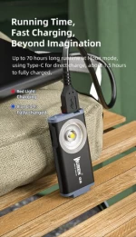 Wuben G2 Type c Rechargeable Portable Small Mini EDC Keychain Flashlight key Light
