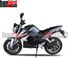 Wuxi 5000w 8000W adult off road racing Hanbird Electric Motorcycle 72v with Lithium Battery