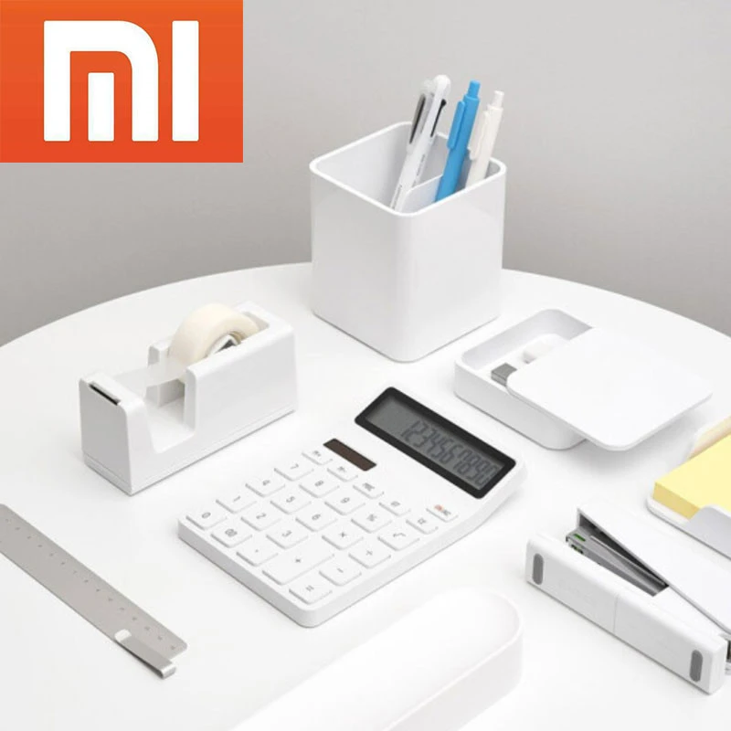 Xiaomi youpin LEMO desk calculator with solar and battery 4000 hours for office and home