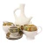 Import YDY Porcelain queen sheba Ethiopia design jebena ethiopian coffee cup set from China