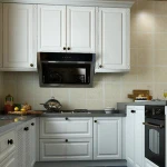 Yelintong customized small kitchen PVC kitchen cabinet