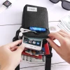 YIPINU Mini genuine Canvas shoulder mobile phone case bag wallet phone bag
