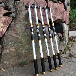 YOUME 2.1M -3.6M Carp Fishing Rod Feeder Hard FRP Carbon Fiber Telescopic Fishing Rod Fishing Pole