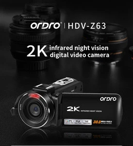 Z63 2K FHD Professional Ghost Hunting IR Light Night Vision WIFI Digital Video Camera