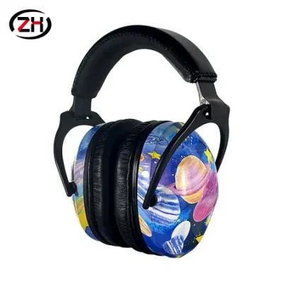 ZH EM015 High Thick Earpads Kids Ear Protection Earmuffs Children