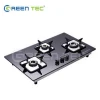 zhongshan built-in with double burner gas stove universal cooking gas hob