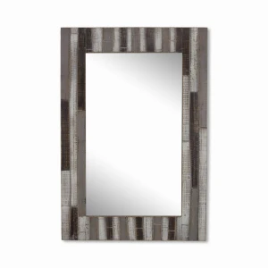 Rectangle wooden frame mirror collections