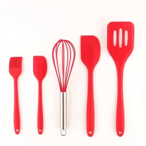Frenchware Kitchen Tool Set Red - Set of 5