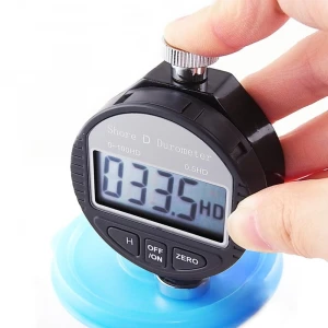 0~100HD Range Tester Digital Shore D Rubber Plastics Durometer Hardness Meter Self Calibration (OEM Packaging Available)