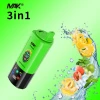 Mak Triple 60k 3in1 Puffs Disposable Vape - Ethiopia Vape Triple Flavored Pods Rechargeable 0% 2% 3% Or 5%