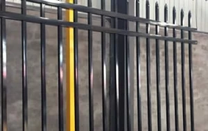 Galvanized Steel Security Fence