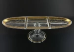 Damla oval Three-tray