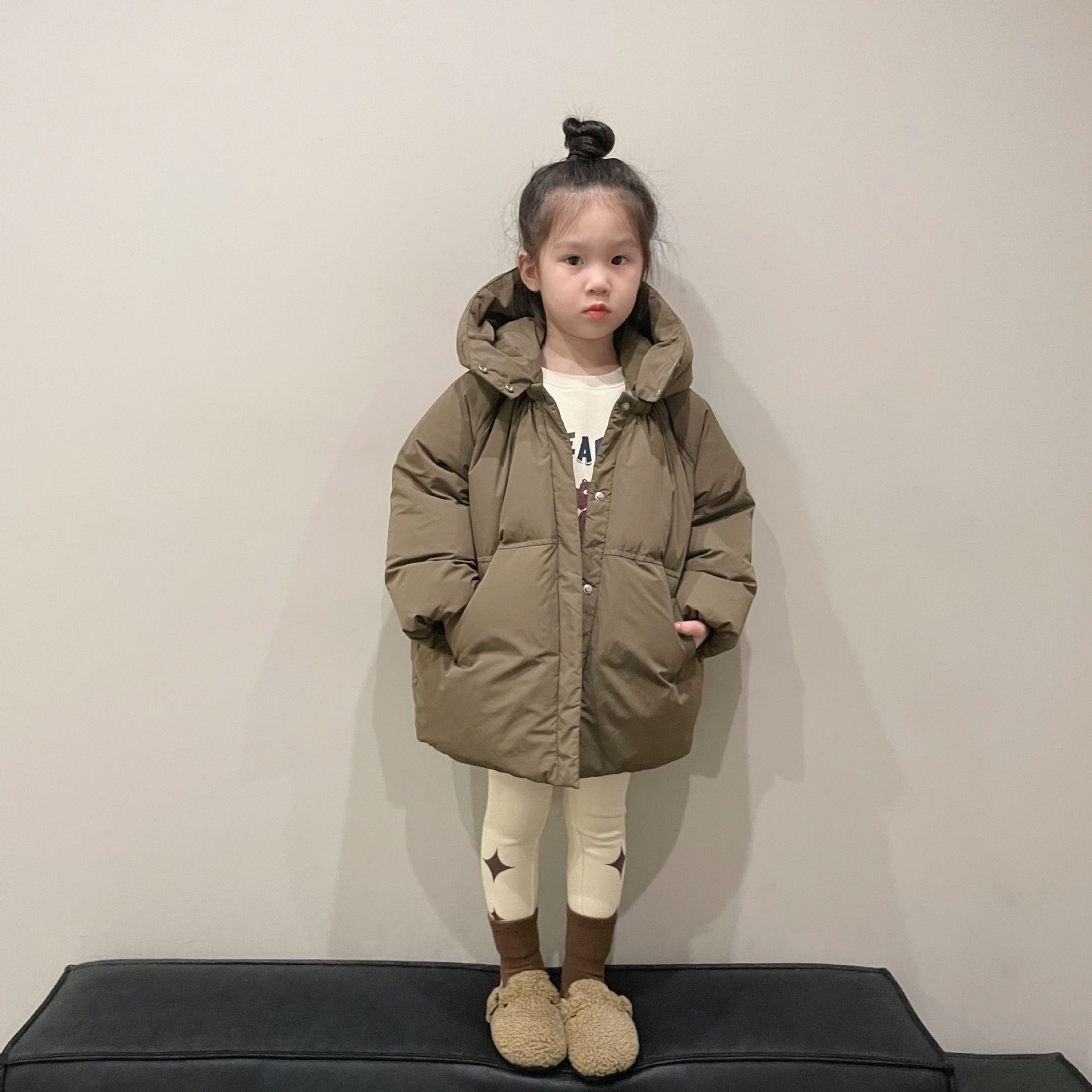 Girls Long Puffer Jacket Girls Long Sleeve Puffer Jacket ULTRA