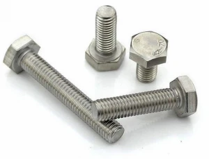 zinc plated hex bolt, DIN 933, DIN 931 full thread, half thread