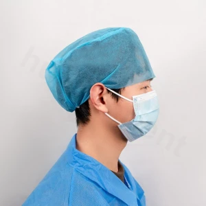 Handmade Disposable Medical Use Doctor Cap With Elastic