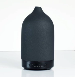 Jet Black Ceramic Aroma Diffuser