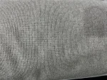 Fine Spun Grid Linen Look Faux Chenille Blackout Curtain Fabric 2.8m Whole Roll Supply