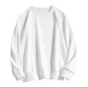 White Crewneck Sweatshirt Cotton