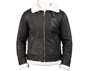 Leather jacket ruff buff