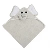 100% bamboo material baby hooded towel