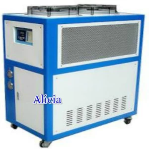 industrial air cooled water chiller for blow mold machine