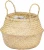 Import Natural Seagrass Belly Basket with Handles Seagrass Planter for Fig Indoor Plants Primary Color from Vietnam