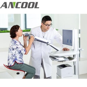 ANCOOL Spirometer SpiroPower DLCO lung function Diffusing capacity measurement pulmonary function test machine